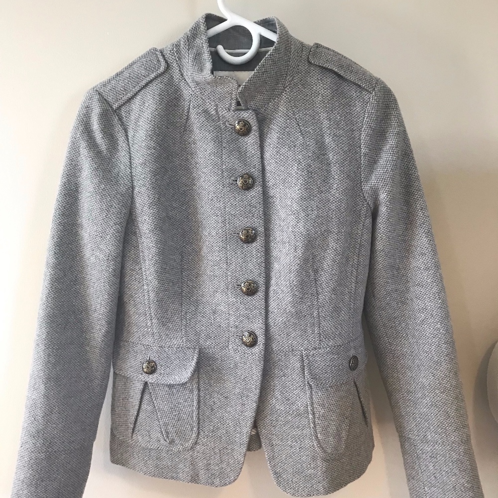 Banana Republic gray blazer/jacket